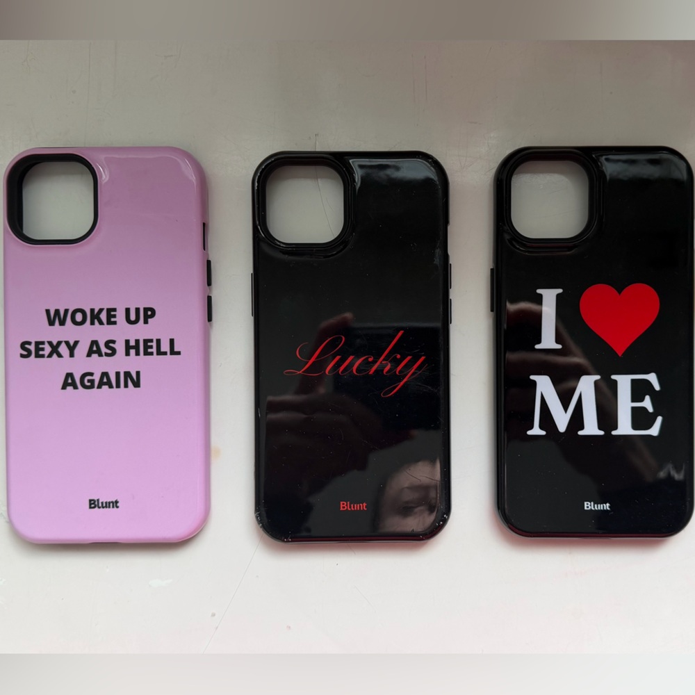 3 brand new blunt 13 phone cases